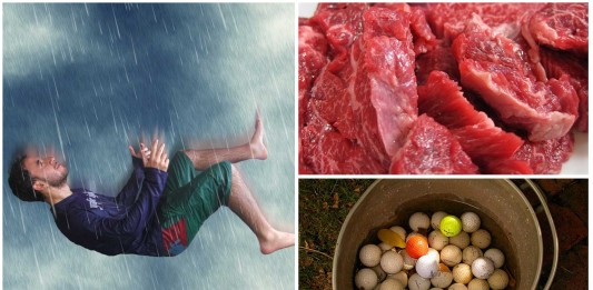 Las lluvias más raras