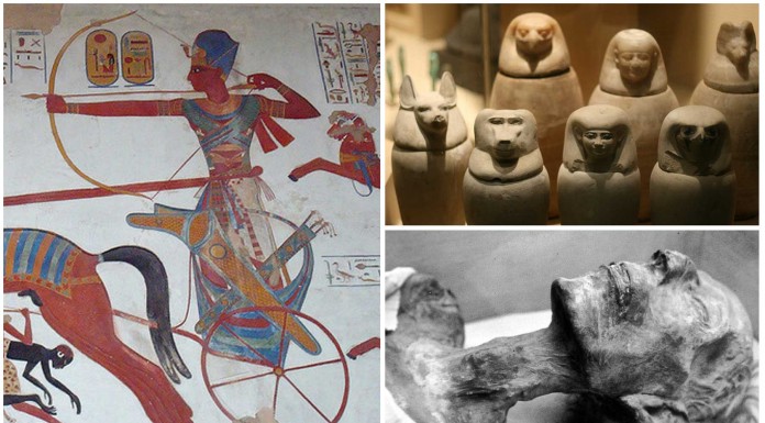 Ramsés II y el misterio de los vasos canopos
