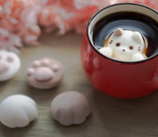 Los "CafeCat" marshmallows, una delicia para tu café