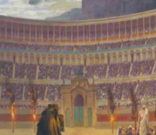 ¿Te imaginas el Coliseo multicolor? ¡Así era!