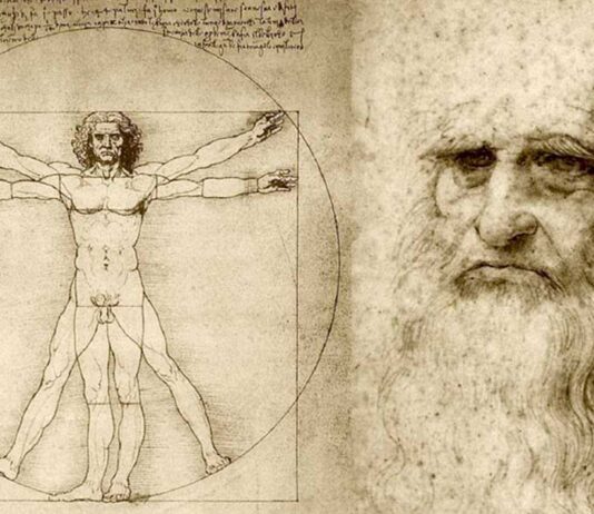 Dibujos anatómicos Da Vinci