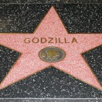 paseo de la fama, godzilla