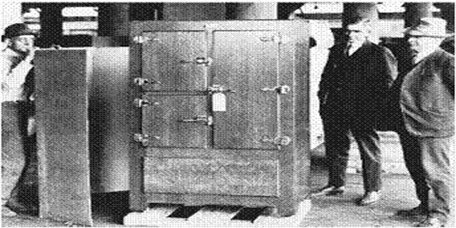 Uno de los primeros refrigeradores