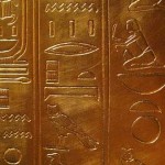Detalle del tesoro de Tutankamon