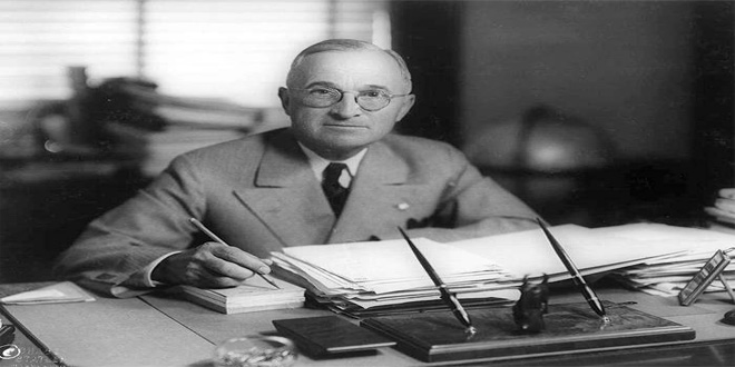 El presidente Harry Truman