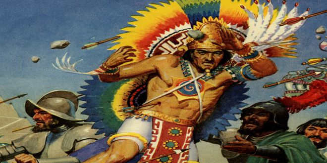 La muerte de Moctezuma 