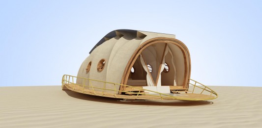 La casa inspirada en las orugas que te hará soñar La casa inspirada en las orugas que te hará soñar