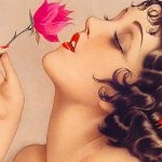 alberto vargas, chicas pin-up, retrato
