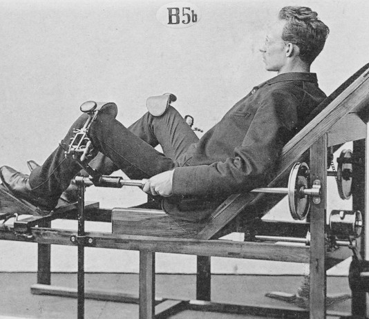 Los curiosos equipos de ejercicio del siglo XIX Los curiosos equipos de ejercicio del siglo XIX