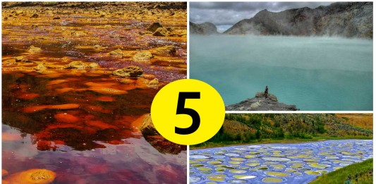 5 paisajes extraterrestres en tu propio planeta