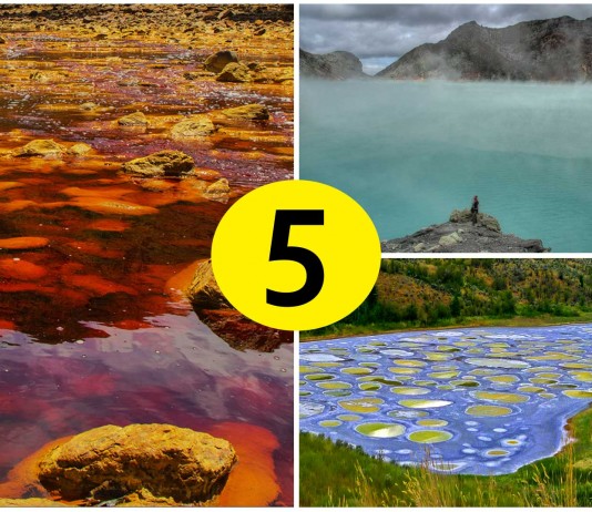 5 paisajes extraterrestres en tu propio planeta