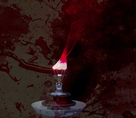 Lámpara Vampiro: Luz producida con tu sangre