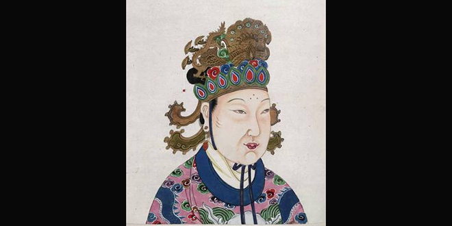 La emperatriz Wu Zetian
