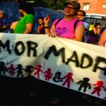 Imagen de una manifestación en Madrid a favor del poliamor.