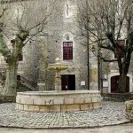 patio de un castillo