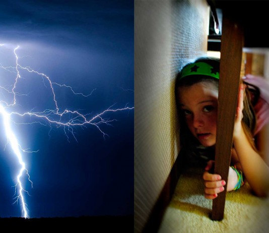 Si estás bajo una tormenta eléctrica, ¿dónde te escondes?
