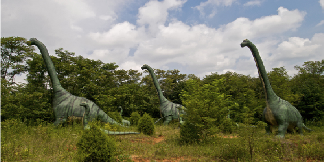 tres dinosaurios