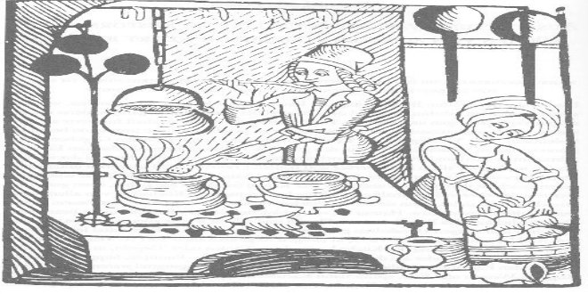 Platos de la cocina medieval
