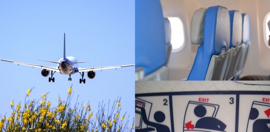 ¿Que zona del avión es más segura?