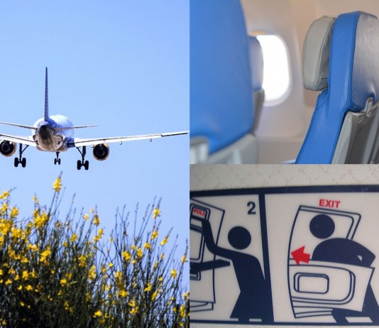 ¿Que zona del avión es más segura?