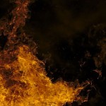 fuego, quemar un cadáver
