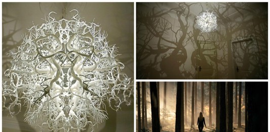 La lámpara que crea un bosque encantado en tu habitación La lámpara que crea un bosque encantado en tu habitación