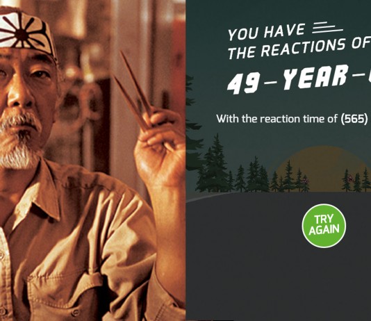 ¿Tienes los reflejos de un anciano? ¡Compruébalo con este test! reflejos