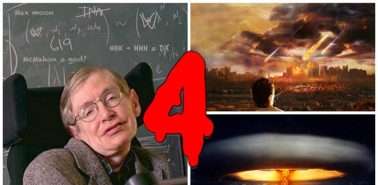 ¡Hay que protegerse! Los 4 "Fin del Mundo" según Stephen Hawking