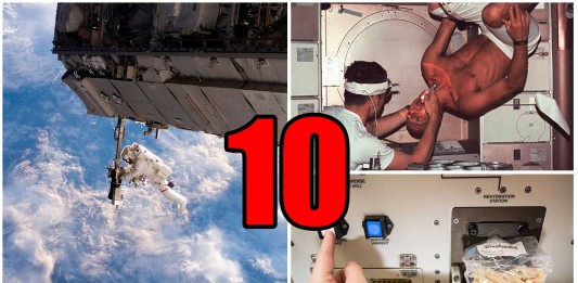 10 cosas que no sabías de vivir en el espacio