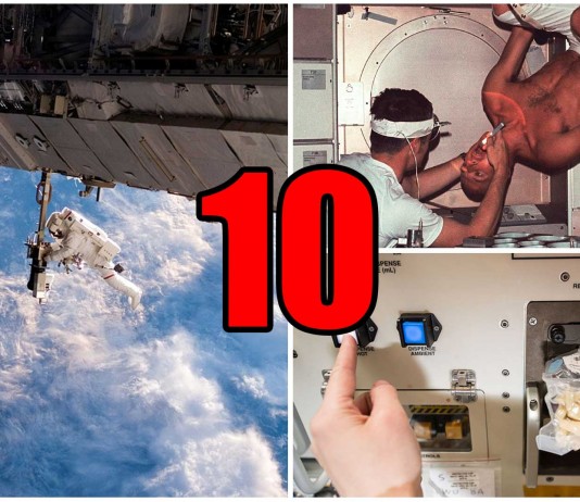 10 Cosas que no sabías de vivir en el espacio 10 cosas que no sabías de vivir en el espacio