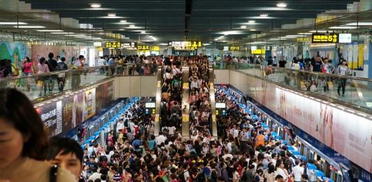 Cómo huir de una avalancha humana, ¡puede ocurrirte!