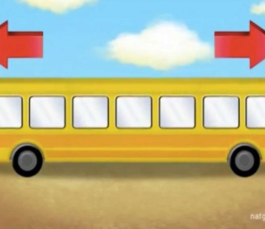 ¡El ACERTIJO del autobús! Los niños lo resuelven en segundos ¿y tú? Hacia dónde avanza el autobús