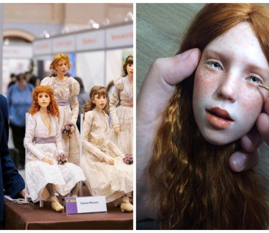 Artista crea caras munecos increiblemente realistas