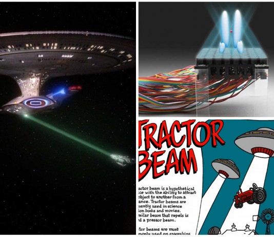 ¿Podría existir un rayo tractor como en las películas?