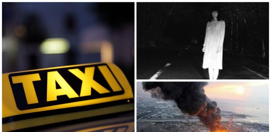 Taxistas que "recogen" pasajeros fantasma en las ciudades aquejadas por el tsunami del 2011