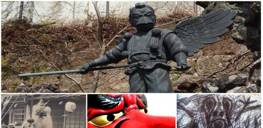 El escalofriante demonio Tengu, el hombre-pájaro japonés El escalofriante demonio Tengu, el hombre-pájaro japonés