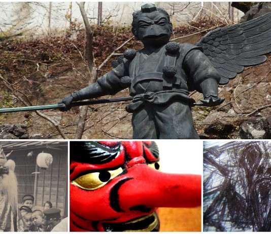 El escalofriante demonio Tengu, el hombre-pájaro japonés