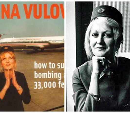 Vesna Vulovic la azafata que sobrevivió a una caída de… ¿10.000 metros? Vesna Vulovic