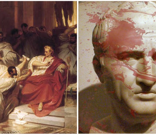 Descubren el escenario del asesinato de Julio César