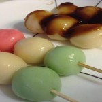 dango, dulces japoneses