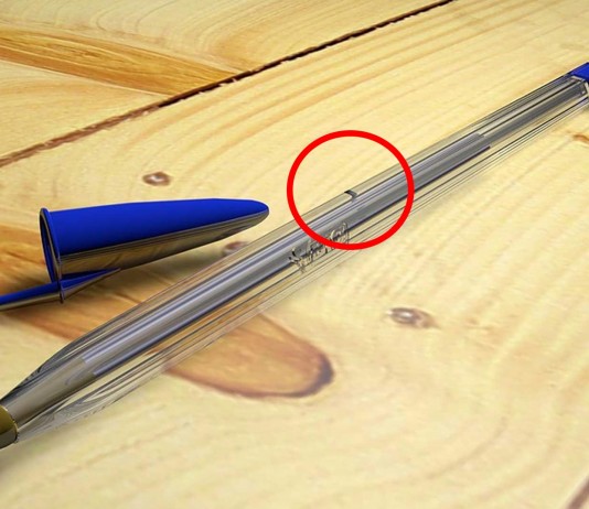 ¿Sabes para qué sirve el agujero lateral de los bolis BIC?