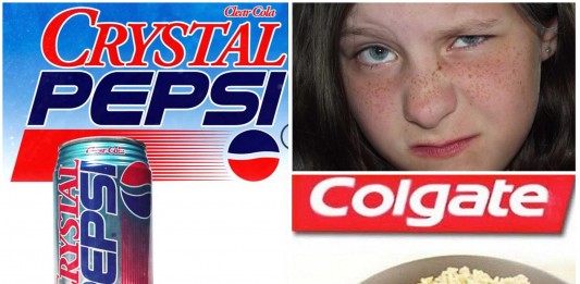 7 alimentos comerciales que fracasaron