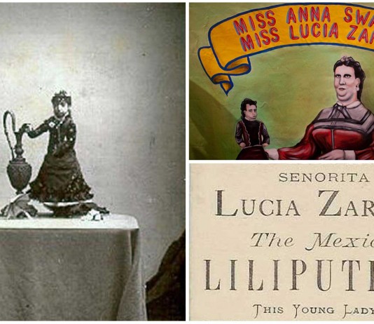 La mexicana Lucía Zárate, la mujer más pequeña del mundo La mexicana Lucía Zárate, la mujer más pequeña del mundo