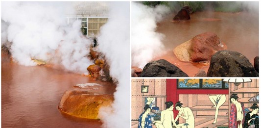 Las termas de sangre de Japón