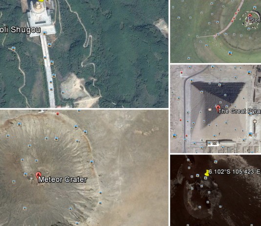 5 FASCINANTES lugares que debes visitar con Google Earth