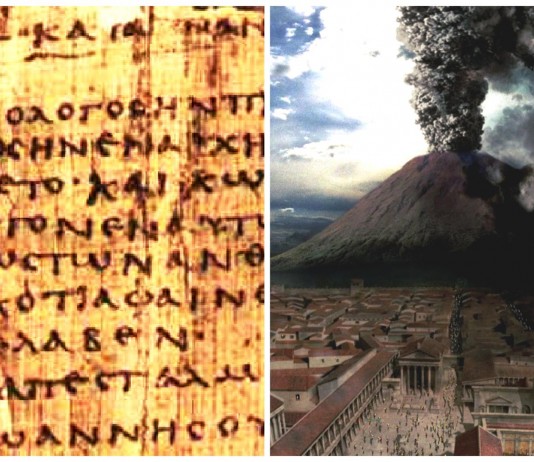 Los secretos de los papiros de Herculano