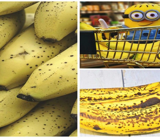 Evitas comer plátanos con manchas oscuras