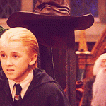 sombrero seleccionador, slytherin, draco malfoy