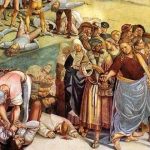 símbolos en la predicacion del anticristo de signorelli