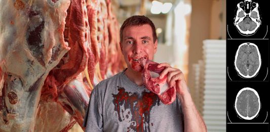 Cierto o falso: ¿el comer carne nos cambió el cerebro?